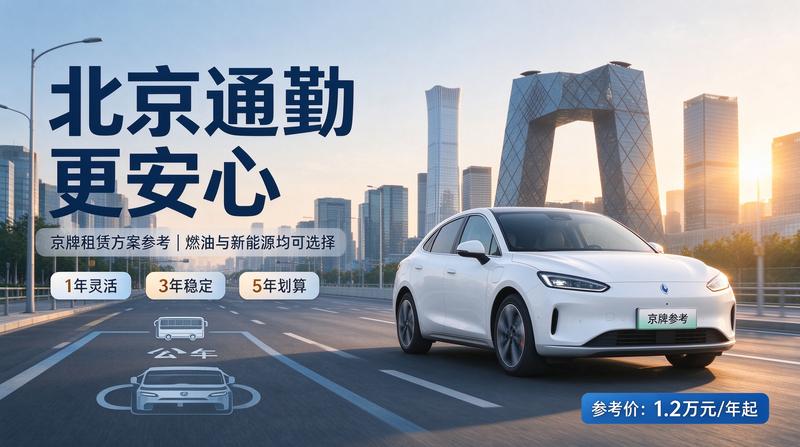 京牌租赁业务办理流程图